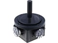 Joystick; 1 pozitie; 0-5Kohmi, biaxial; OM200A-M2