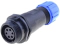 Conector circular 6 pini mama, 125V, 5A, IP68, SP1311/S6