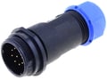 Conector circular 9 pini tata, 500V, 5A, IP68, SP2111/P9