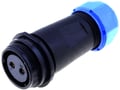 Conector circular 2 pini, mama, 500V, 30A, IP68, SP2111/S2