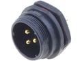 Conector circular, 3 pini, tata, IP68, 500V, 30A, SP2112/P3, WEIPU