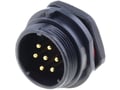 Conector circular, 7 pini, tata, IP68, 500V, 15A, SP2112/P7, WEIPU