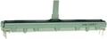 Potentiometru 10K, translatie, log, stereo, cursa 60mm, RS60112-10KAX2, ALPS