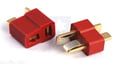Conector electric T; pereche mama-tata; 50A; 2PINI; rosu; POLOLU-925