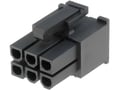 Conector PCIE EXPRESS, 6 pini, mama, 9A, pas 4.2mm, Mini-Fit Jr, 45559-0002, MOLEX,