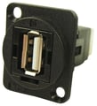 Adaptor USB A soclu/USB B soclu, FT, USB2.0, CP30209NX, CLIFF
