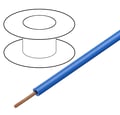 Conductor 1mm2; litat, Cu; albastru; 300/500V; H05V-1.0BL,