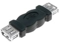 Adaptor USB, 2.0; USB A soclu, din ambele parti; AK-300503-000-S