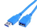 Cablu USB 3.0; USB A soclu, USB A mufa; 1.5m; TCR-01513, AMPHENOL