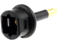 Conector optic, adaptor; Jack 3.5mm mufă, Toslink soclu; FM65010, CLIFF