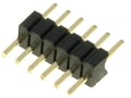 Sir pini, 1x6 pini, tata, pas 1.27mm, ZL319-6P