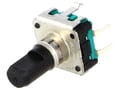 Encoder incremental, dual, vertical, 12ppr, 13mm, 10mA, 5VDC, EC12E24244
