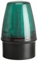 Lampa semnalizare, 48VAC, led, continuu, pulsator, IP65, verde, LED100-03-04