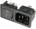 Conector: alimentare AC; soclu; tată; 10A; 250VAC; IEC 60320, BZM27/Z0000/57B, BULGIN