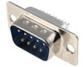 Conector 9 pini, D-SUB, tata, lipire cablu, DSC-009