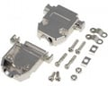 Carcasa D-SUB, 15 pini, metal, dreapta, 15P, DSC-815