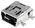 Conector MINI USB, TIP B, soclu, 5 pini, ESB34101000Z
