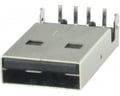 Mufă; USB A; THT; în unghi 90°; 1,5A; Contacte: bronz-fosfor;, USBA-LP