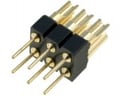 Adaptor; şiruri pini; PIN: 6; drept; 2,54mm; lipire,THT; 2x3, ZL210-2X3P