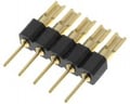 Adaptor; şiruri pini; PIN: 5; drept; 2,54mm; lipire,THT; 1x5, ZL210-5P