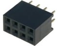 Soclu; şiruri pini; mamă; PIN: 8; drept; 2,54mm; THT; 2x4; 3A, ZL262-8DG