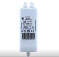 Condensator 30uF, pornire motor 425V, papuc, surub, 416107064, DUCATI