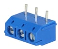 Conector pcb, 3pini, 16A, RM5, albastru, TB-5.0-K-3P1-BL