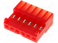 Conector mama MTA100, 6pini, 3-643813-6