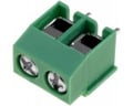 Regleta pcb, 2 pini, verde, 5mm, 18A, 0.5...2.5mm2, DG126-5.0-2P14