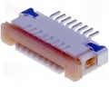 Conector panglica FFC/FPC, 8pini, 1mm, contacte superioare, 52207-0885
