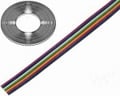 Cablu banda, 8 fire, multicolor, 8x0.12mm, 5.2.107