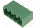 Conector pcb, deconectabil, 4 pini, 5.08, TBG-5-PW-4P/GN