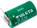 Baterie litiu 3V, 1/3A; 900mA, BAT-CR1/2AA-PCB, VARTA