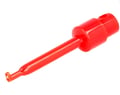Clip miniatura, de testare, cu carlig, miniatura, dia 3,5mm 3A, rosu, ICC16A-R
