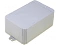 Cutie ABS, 80x125x50mm, gri, intrebuintari multiple, IP54, lame fixare, CP-6225-F, COMBIPLAST