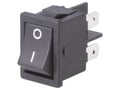 Comutator basculant, OFF-ON, 16A, 4 pini, DPST, 1858.1103, IP40, orificiu montare 19.8x12.9mm, MARQUARDT