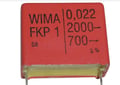 22nF/2000V, condensator polipropilena, FKP1, RM27.5, WIMA