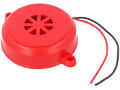 Buzer piezo, 24VDC, 80-90dB, 66mm, B3-A, MPM