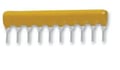 Retea rezistiva, 330R, 470R, dual terminator, 10 pini, 4610X-104-331/471L, BOURNS