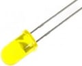 Led 5mm, galben, 5-32MCD, 2.1-2.5V, L-53YD