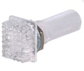 Lampa neon alb, 230VAC, alba, 12x16mm, orificiu montare 10mm, NSL-WX