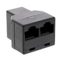 Adaptor RJ45, spliter, distribuitor, 1:2, TEL-0036-8/8BK