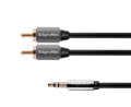 Cablu audio, 2 x RCA, tata, jack 3.5mm, stereo, tata, 1.8m, TH0310, KRUGER&MATZ