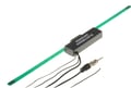 Antena auto, interioara, cu amplificator, 2m cablu, montare parbriz, 340mm, ANT0202, SUNKER