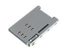Conector: pentru carduri; SIM; push-push; SMD, 6 pini, MCC-SIM
