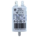 Condensator 10uF, pornire motor, 425V, papuc, surub, 416.101.564, DUCATI
