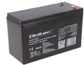 Acumulator 12V, 9A, UPS, borne late, 6.3mm, 53031, QOLTEC