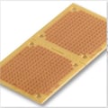 Placa cablaj, placa test, 45x91mm, 1.6mm, 213 gauri, pas 2.54mm, MC01006