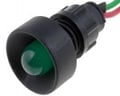 Lampa semnalizare, 13mm, LED verde, 230VAC, LKS220-G