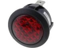 Lampa semnalizare panou, rosu, 230VAC, orificiu montare Ø20mm, R9-92N-02-R
